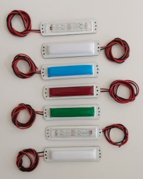 15 CM 12 V - 24 V DC SU GEÇİRMEZ MARİN - KARAVAN LAMBA